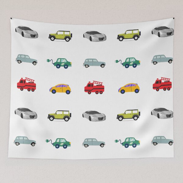 Item preview, Colorful cars Stickers for toys designed and sold by DreamsDreamed.