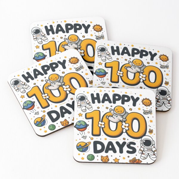 Item preview, Happy 100 Days designed and sold by byu nna ⭐⭐⭐⭐⭐.