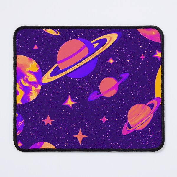 Item preview, Planetarium - cosmic dust pattern in pinkish - orangeish designed and sold by CushyNest.