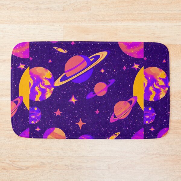 Item preview, Planetarium - cosmic dust pattern in pinkish - orangeish designed and sold by CushyNest.