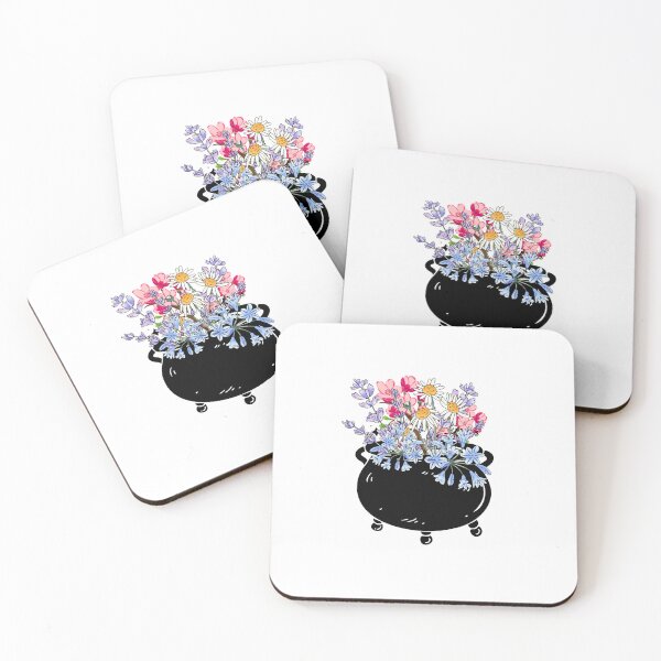 Item preview, flower cauldron designed and sold by nutmeg212.