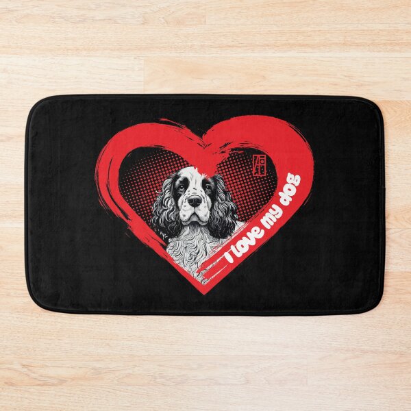 Item preview, I Love My English Cocker Spaniel - Energetic dog - I Love my dog designed and sold by ArtProjectShop.