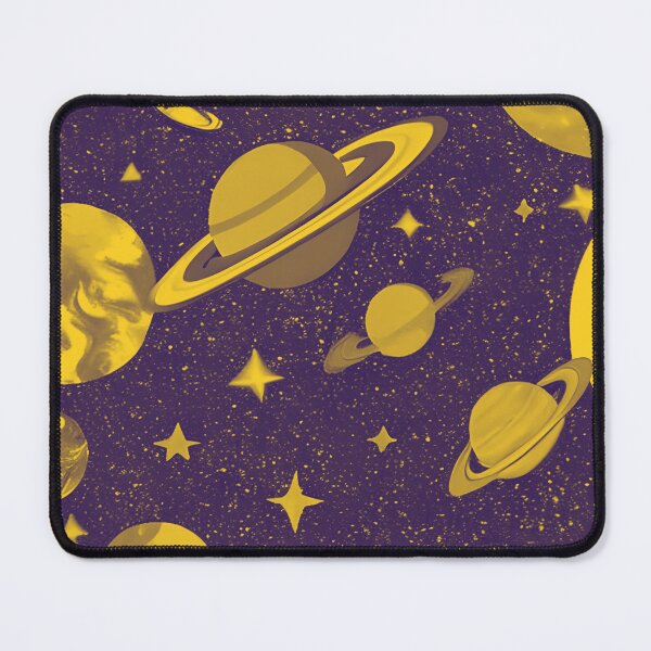 Item preview, Planetarium - cosmic dust pattern in goldish designed and sold by CushyNest.