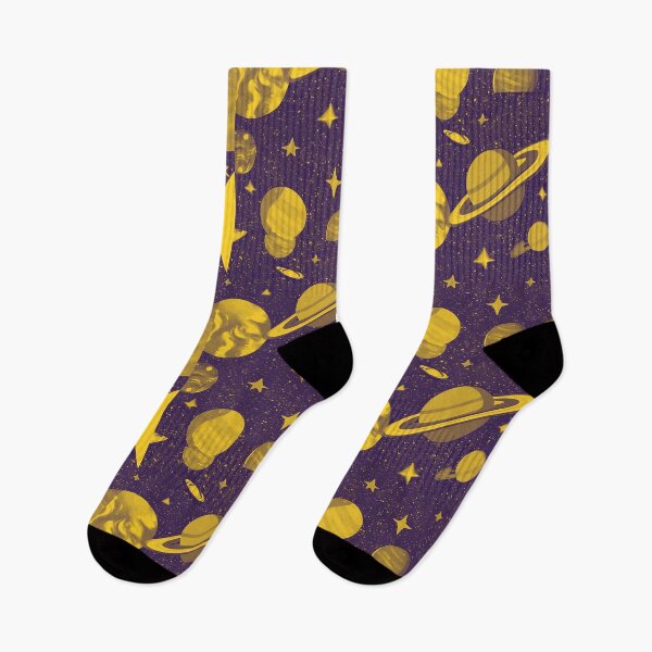 Item preview, Planetarium - cosmic dust pattern in goldish designed and sold by CushyNest.