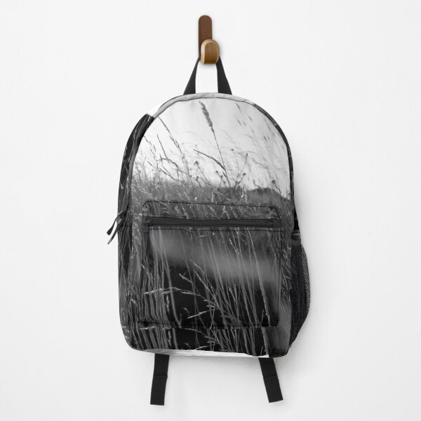 Item preview, Campo de trigo blanco y negro y cielo azul designed and sold by AmberRoseWrites.
