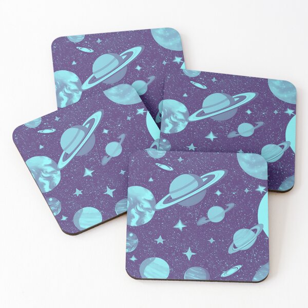 Item preview, Planetarium - cosmic dust pattern in blueish designed and sold by CushyNest.