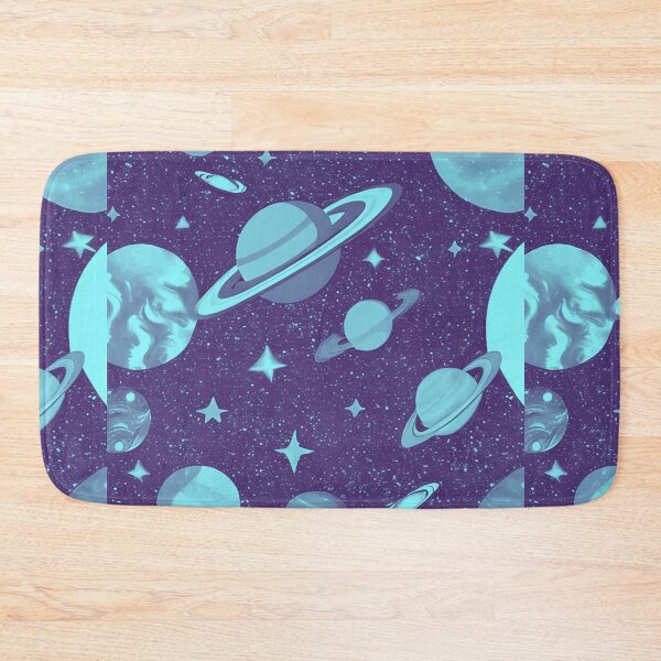 Item preview, Planetarium - cosmic dust pattern in blueish designed and sold by CushyNest.