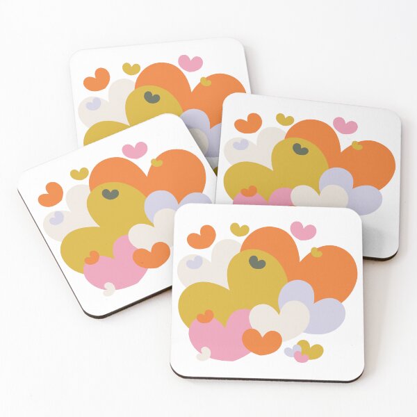 Item preview, Joyful Hearts | White designed and sold by Creativeallure.