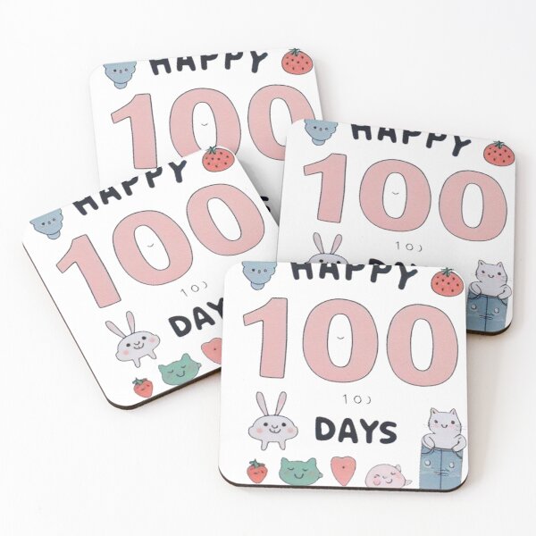 Item preview, Happy 100 Days designed and sold by byu nna ⭐⭐⭐⭐⭐.