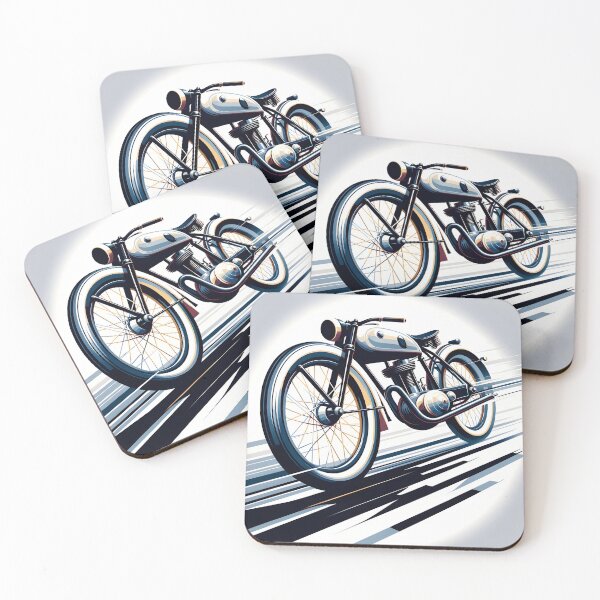 Item preview, Vintage Speedster Motorcycle Tee designed and sold by ncfashion19.
