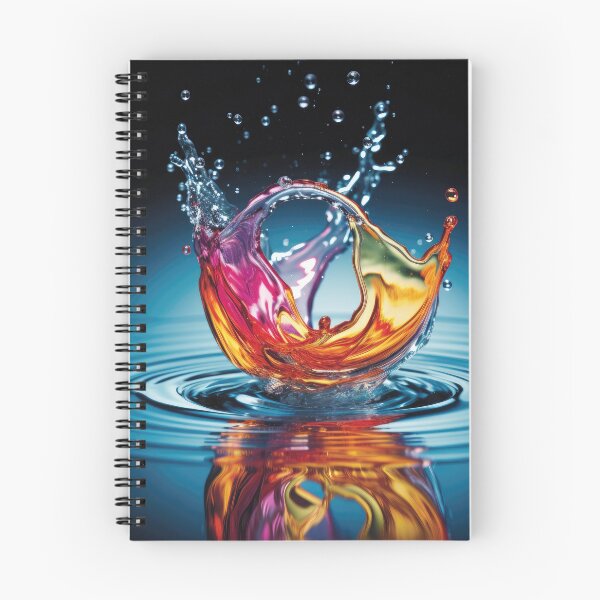 Item preview, Vivid colour water drop hitting water to create a splash designed and sold by Graphics By Craig.