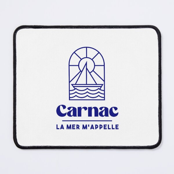 Item preview, Carnac the sea is calling me - Brittany Morbihan 56 Sea Holidays Beach designed and sold by Burning Dog.