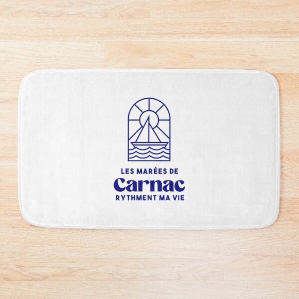 Item preview, Carnac the tides punctuate my life - Brittany Morbihan 56 Sea Holidays Beach designed and sold by Burning Dog.