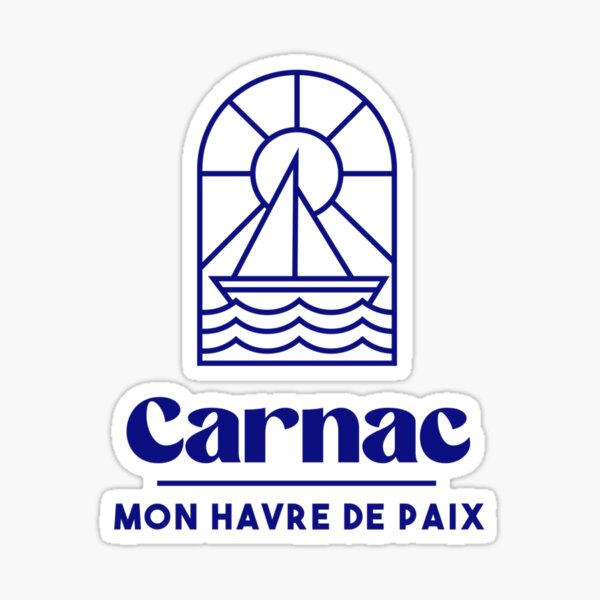 Aperçu de l'œuvre Carnac mon havre de paix - Bretagne Morbihan 56 Mer Vacances Plage créée et vendue par Burning Dog.