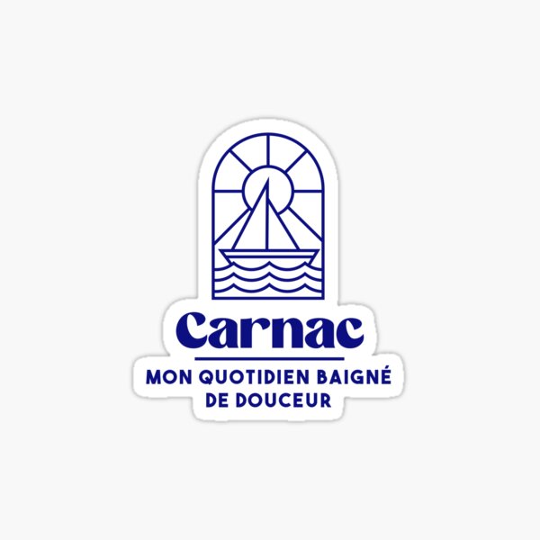 Aperçu de l'œuvre Carnac mon quotidien- Bretagne Morbihan 56 Mer Vacances Plage créée et vendue par Burning Dog.