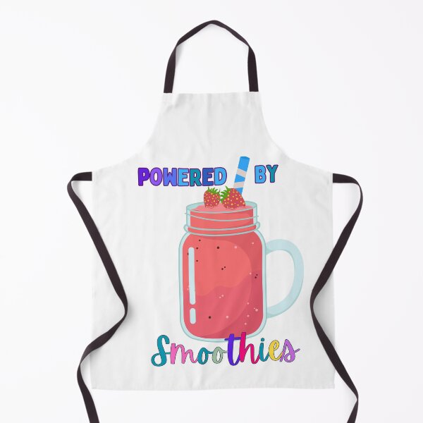 Item preview, Powered By Smoothies Crunchy Mom Joke designed and sold by FreedByJesus.