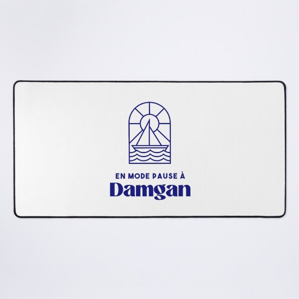 Item preview, Damgan in pause mode - Brittany Morbihan 56 Sea Holidays Beach designed and sold by Burning Dog.