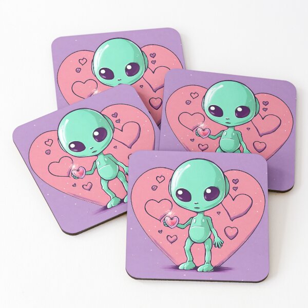 Item preview, Astro Adoration: Little Alien, Big Love designed and sold by Shash Works.