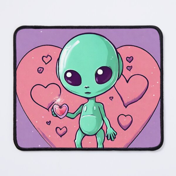 Item preview, Astro Adoration: Little Alien, Big Love designed and sold by Shash Works.