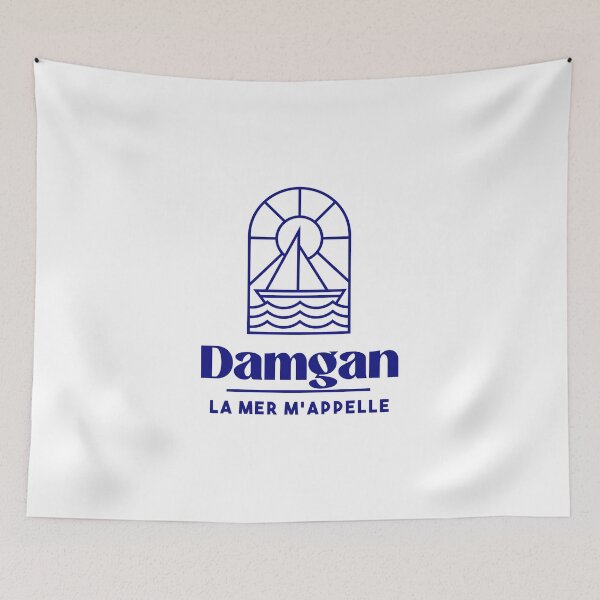 Item preview, Damgan the sea is calling me - Brittany Morbihan 56 Sea Holidays Beach designed and sold by Burning Dog.