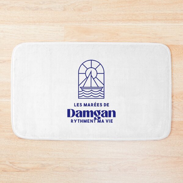 Item preview, Damgan the tides punctuate my life - Brittany Morbihan 56 Sea Holidays Beach designed and sold by Burning Dog.