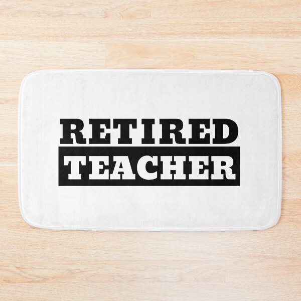 Item preview, Retired Teacher - retro design designed and sold by Beoholf.