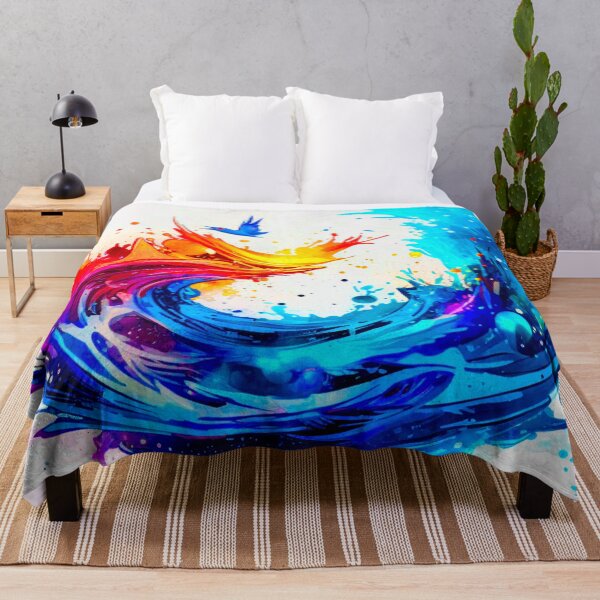 Item preview, Blue Water Wave designed and sold by TopRBArtist.