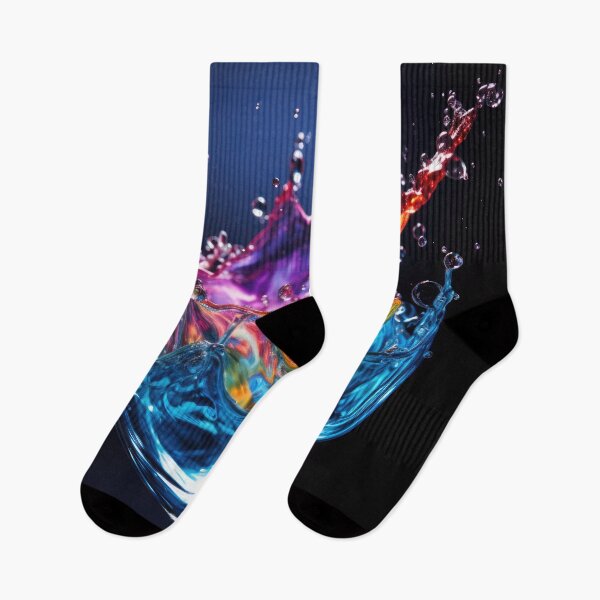 Item preview, Vivid colour water drop hitting water to create a splash designed and sold by Graphics By Craig.