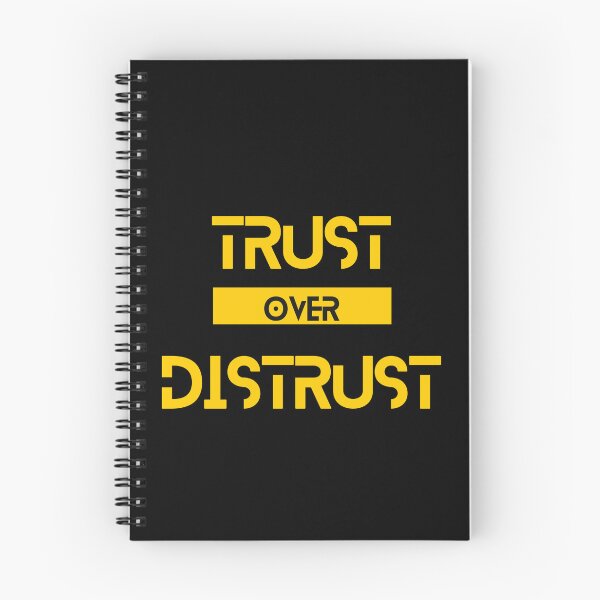 Item preview, Trust over Distrust designed and sold by Yzakreativ.