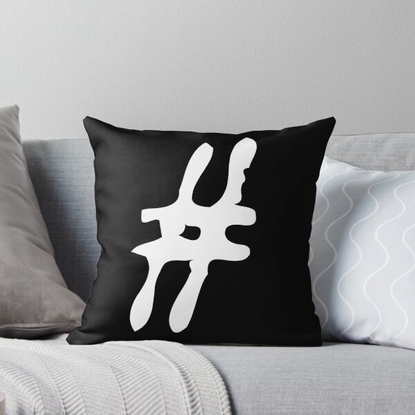 Item preview, Metaforyou Hashtag Icon in White designed and sold by metaforyou.