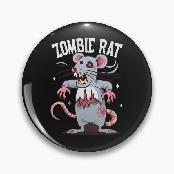 Artikelvorschau, Zombie-Ratten-Shirt 2024 entworfen und verkauft von MizoX7.