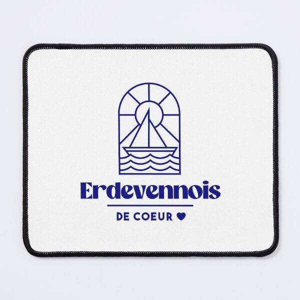 Item preview, Erdevennois at heart - Brittany Morbihan 56 Mer Erdeven designed and sold by Burning Dog.