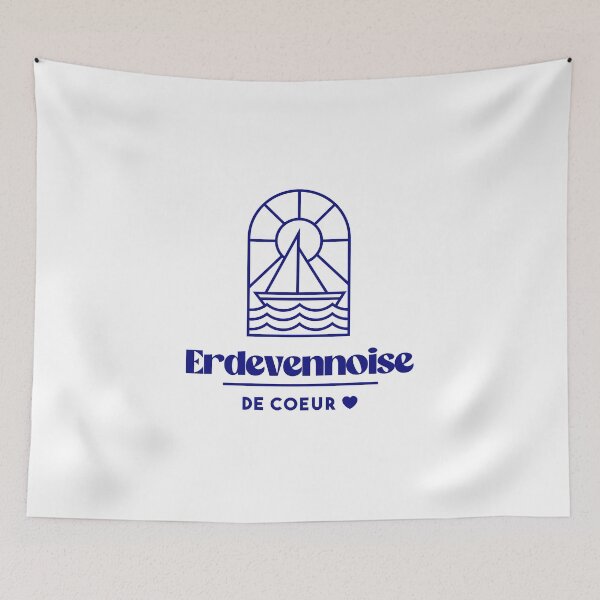 Item preview, Erdevennoise at heart - Brittany Morbihan 56 Mer Erdeven designed and sold by Burning Dog.