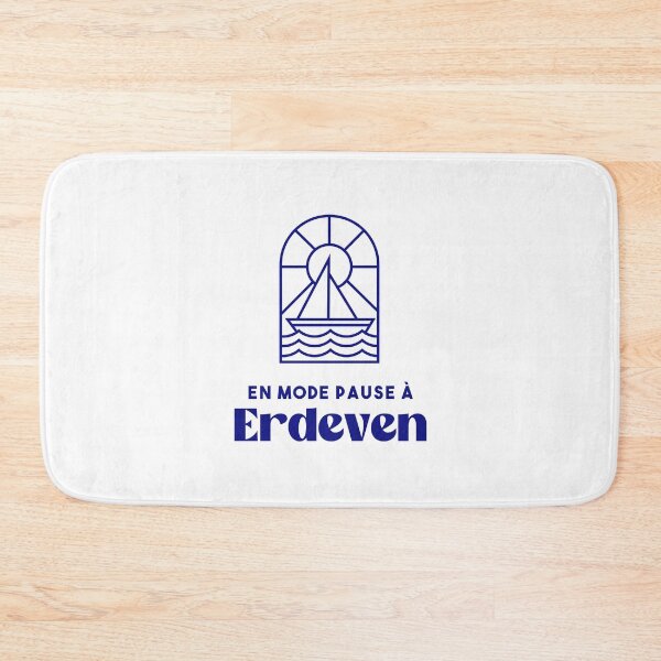 Item preview, Erdeven in pause mode - Brittany Morbihan 56 Sea Holidays Beach designed and sold by Burning Dog.