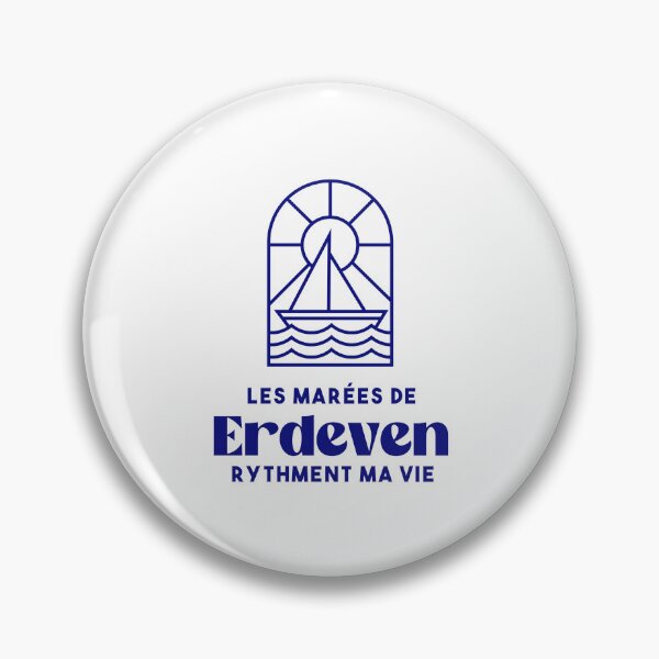 Item preview, Erdeven the tides punctuate my life - Brittany Morbihan 56 Sea Holidays Beach designed and sold by Burning Dog.
