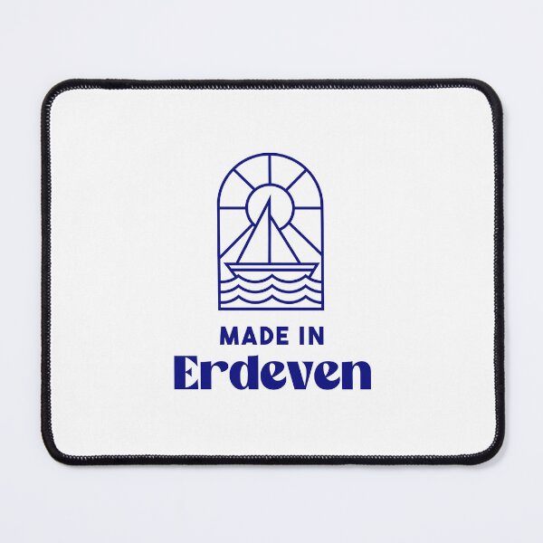 Item preview, Made in Erdeven - Brittany Morbihan 56 Sea Beach Holidays designed and sold by Burning Dog.