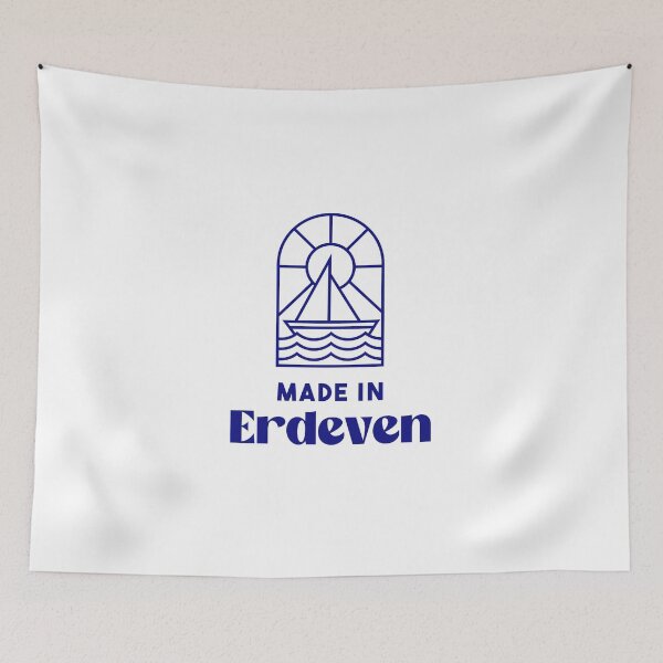 Item preview, Made in Erdeven - Brittany Morbihan 56 Sea Beach Holidays designed and sold by Burning Dog.