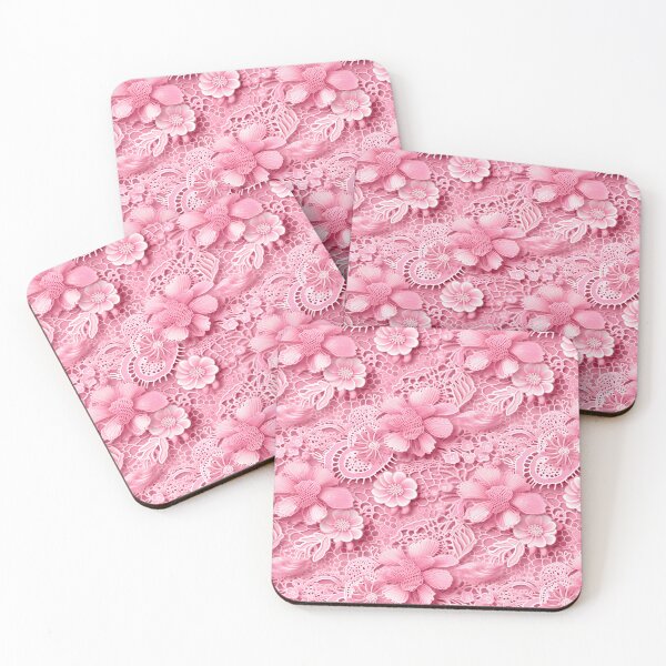 Item preview, Coquette Pink Lace Aesthetic designed and sold by MimsTees.