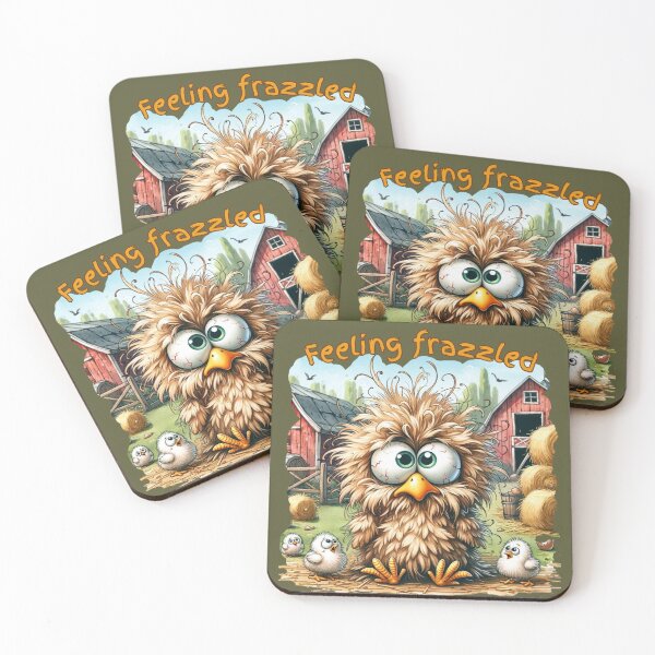 Item preview, Feeling Frazzled designed and sold by critterpatchusa.