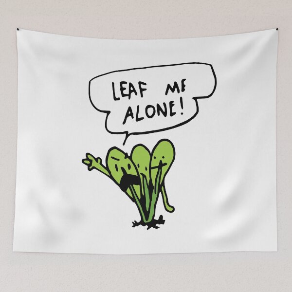 Item preview, Leaf me alone designed and sold by littletinyspark.