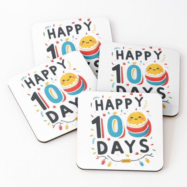 Item preview, Happy 100 Days designed and sold by messoo ⭐⭐⭐⭐⭐.
