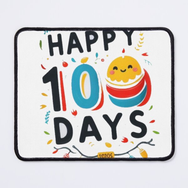 Item preview, Happy 100 Days designed and sold by messoo ⭐⭐⭐⭐⭐.