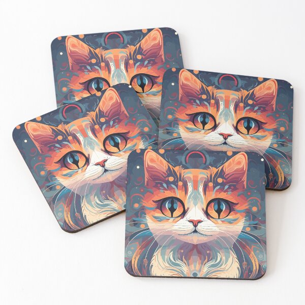 Item preview, Fantastic portrait of a cat designed and sold by NurjanBR.
