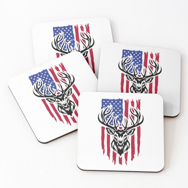 Item preview, Deerhead Flag designed and sold by IKRAM-CREATIONS.
