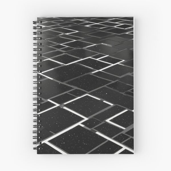 Item preview, Black and White Abstract Floor Pattern designed and sold by Simplybe1.