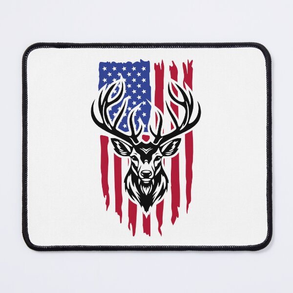 Item preview, Deerhead Flag designed and sold by IKRAM-CREATIONS.