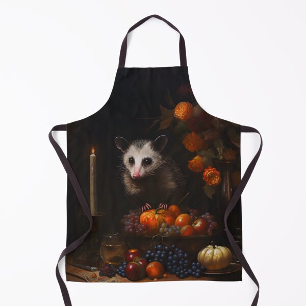 Item preview, Opossum Amongst Flowers and Fruits designed and sold by Heather Maree Design Studio.