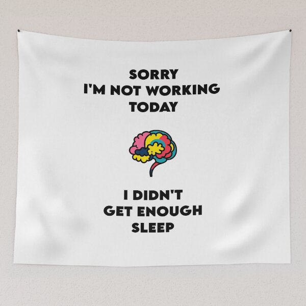 Item preview, Not working, not enough sleep designed and sold by FilipJankesoo.