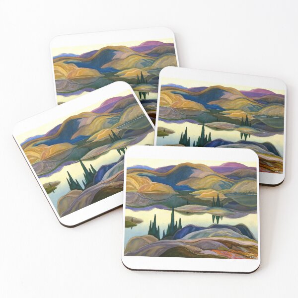 Item preview, Franklin Carmichael paintings | Franklin Carmichael - Mirror Lake  designed and sold by TeeARTHY.