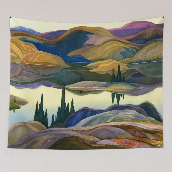 Item preview, Franklin Carmichael paintings | Franklin Carmichael - Mirror Lake  designed and sold by TeeARTHY.